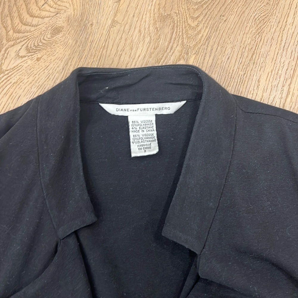 Diane Von, Furstenberg cotton blazer size 2